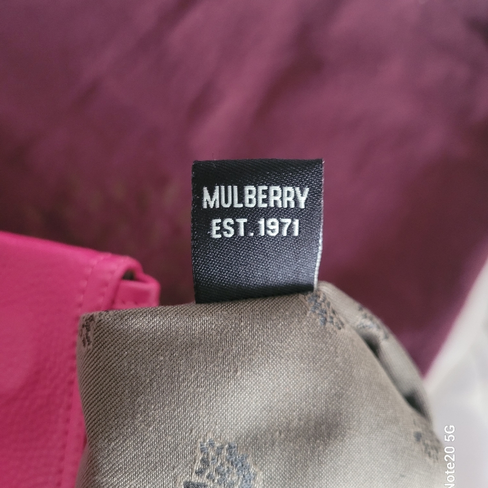 Mulberry Daria Clutch Shoulder Leather Bag - Picture 12 of 13